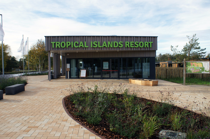 Foto: Welcome-Center Tropical Islands Resort