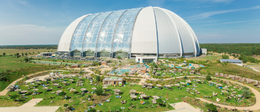 Energieversorgung für Europas größte tropische Urlaubswelt