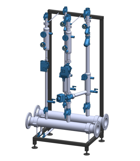 CAD-Abbildung: Heizungsverteiler YADO-SHARE 1E-1H (181 kW)