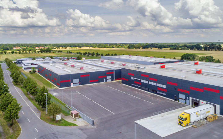 Foto: Luftaufnahme YADOS Hauptsitz, Werk 1, Hoyerswerda